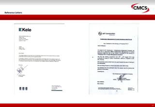 Reference Letters
17
 