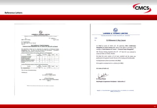 Reference Letters
18
 