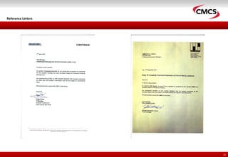 Reference Letters
25
 