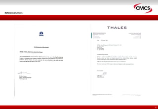 Reference Letters
32
 