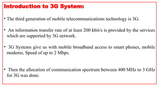 CMC_UNIT V - II.pptx cellular mobile communication part b | PPTX