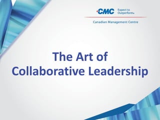 The Art of
Collaborative Leadership
 