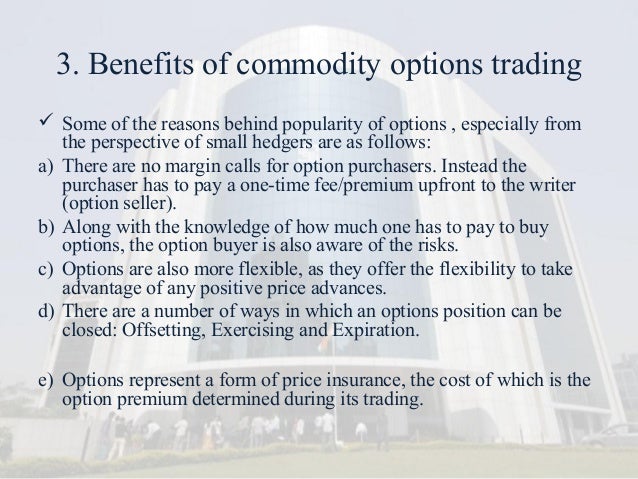 Option trading in commodity in india