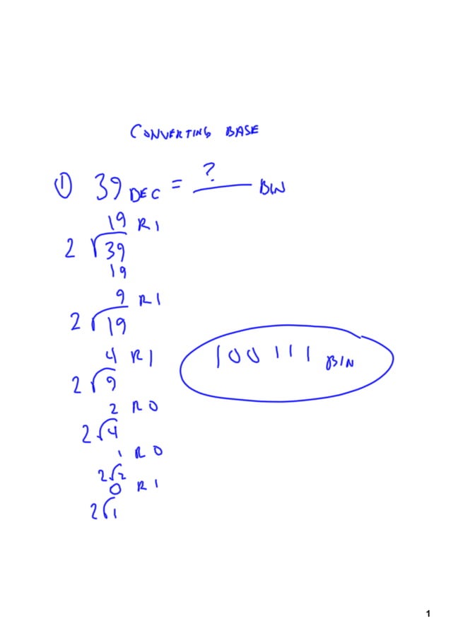 Computer Math Day 02 07 Converting Bases PDF Computer math day 02 07 converting bases pdf
