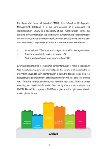 Download White Paper : CMDB Implementations - A Tale of Two Extremes | PDF