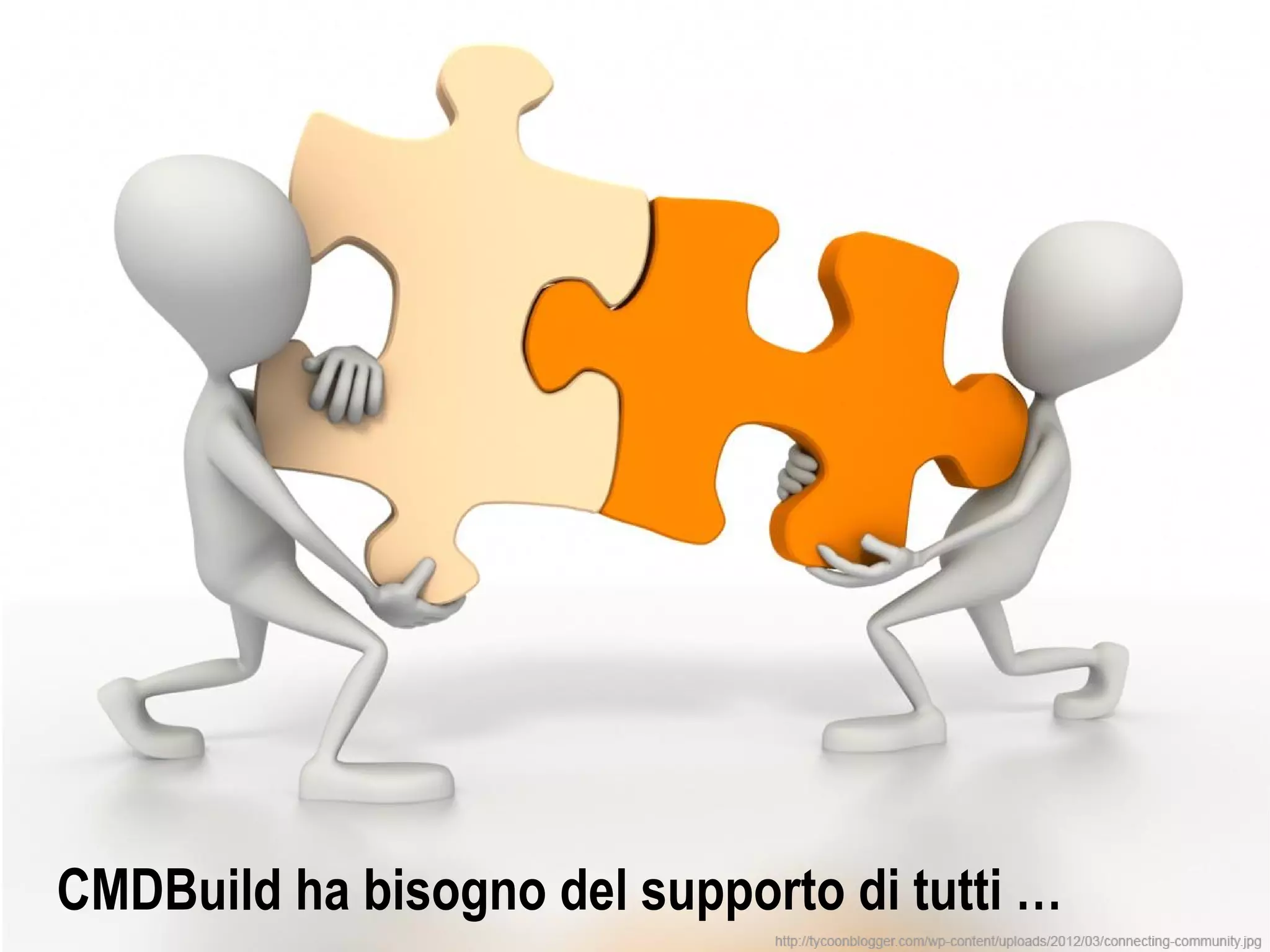 CMDBuild ha bisogno del supporto di tutti …
 
