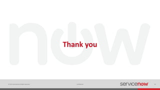 © 2015 ServiceNow All Rights Reserved 49Confidential
Thank you
 