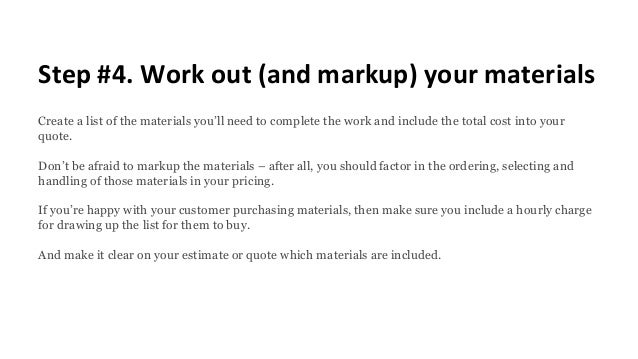 get a quote for building work