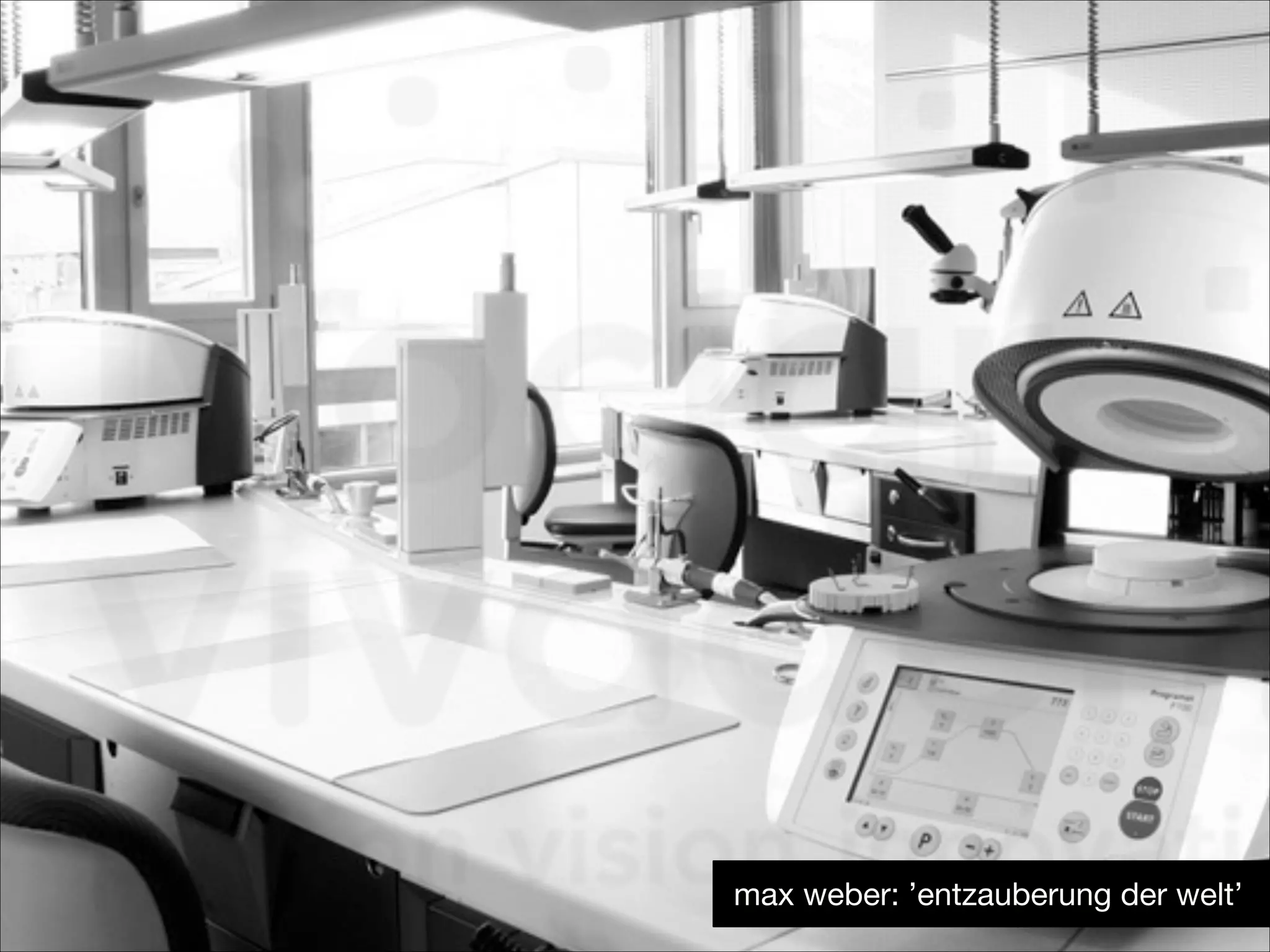 max weber: ’entzauberung der welt’

 