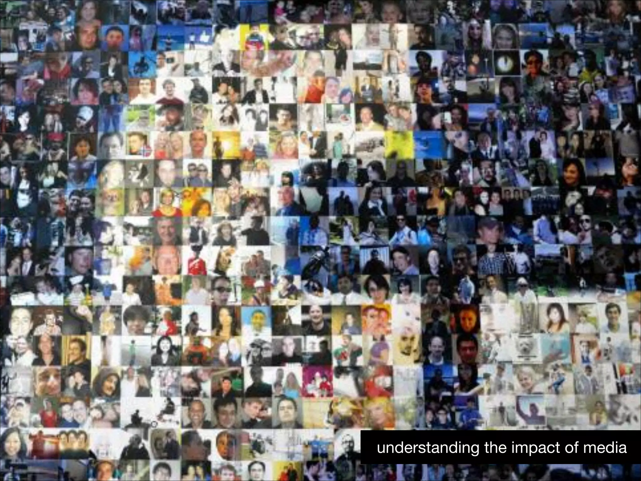 understanding the impact of media

 