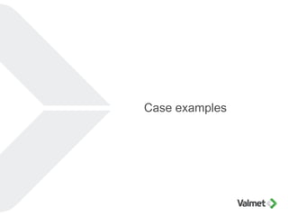 Case examples
 
