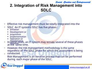 pendahuluan Risk management pertemuan kedua | PPTX