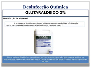 Desinfecção Química
 