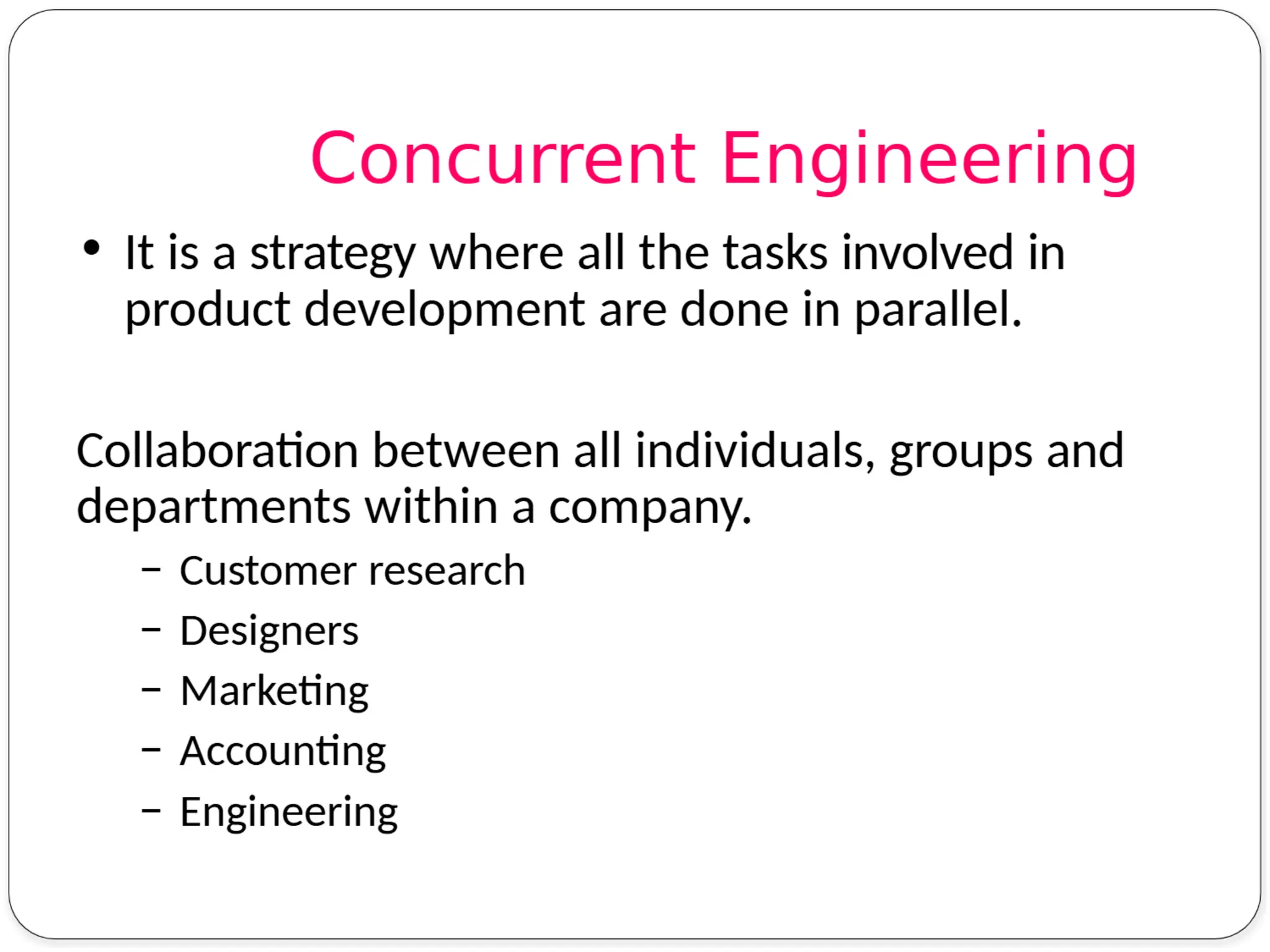 CME 372 Computer Aided Design Computer Aided Engineering unit 1