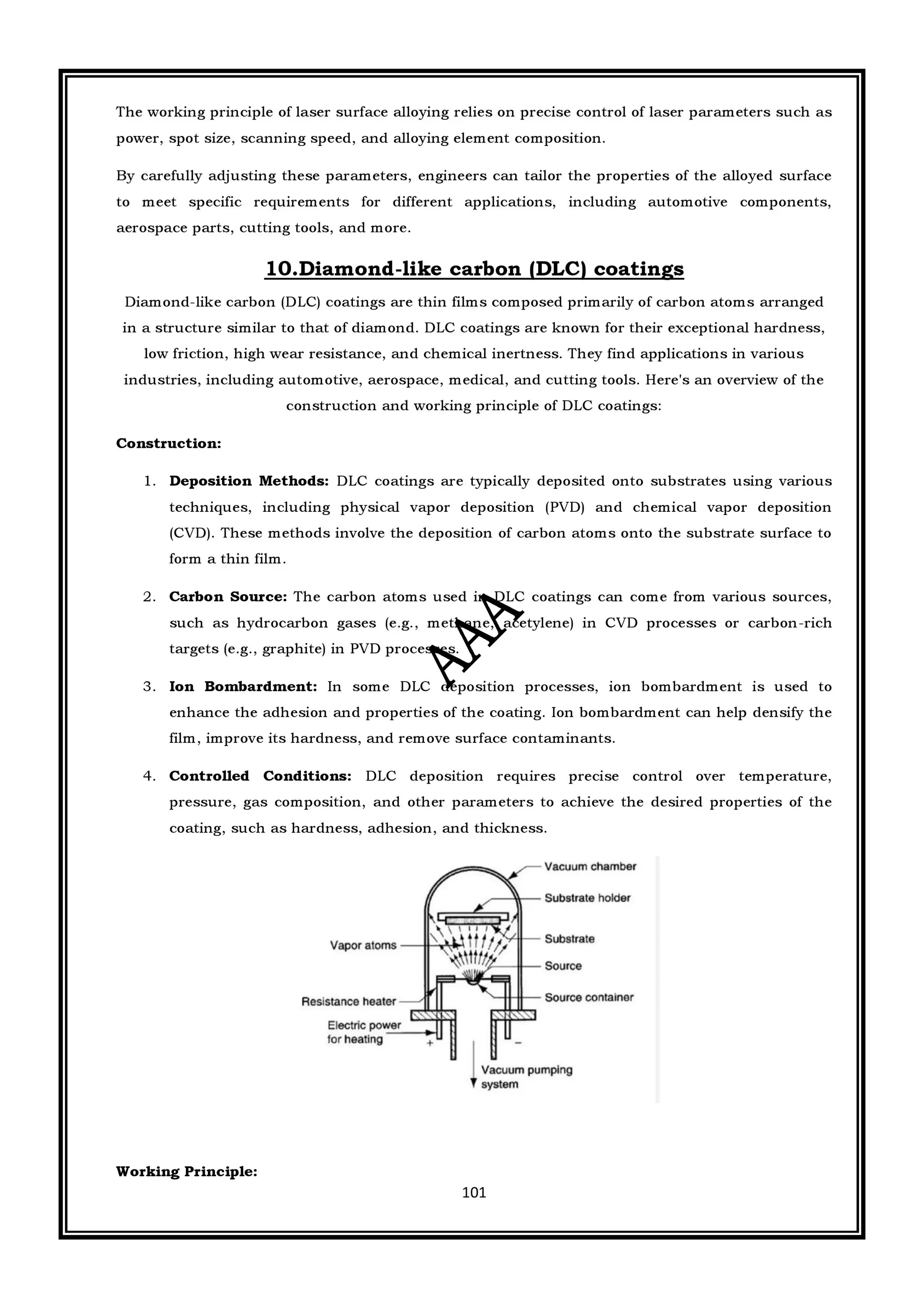 CME397 SURFACE ENGINEERING (ANNA UNIVERSITY REGULATION 2021) FULL NOTES