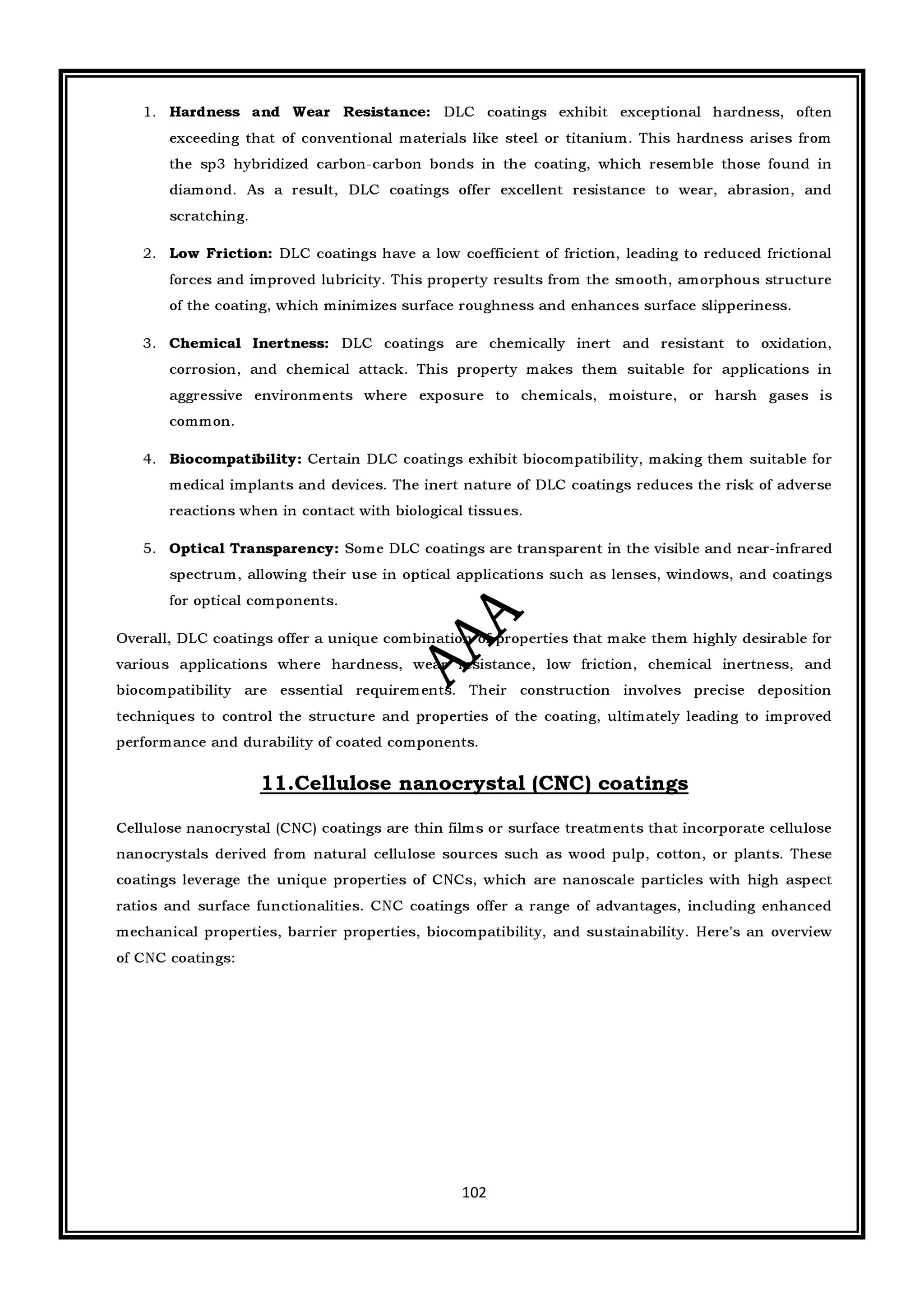 CME397 SURFACE ENGINEERING (ANNA UNIVERSITY REGULATION 2021) FULL NOTES