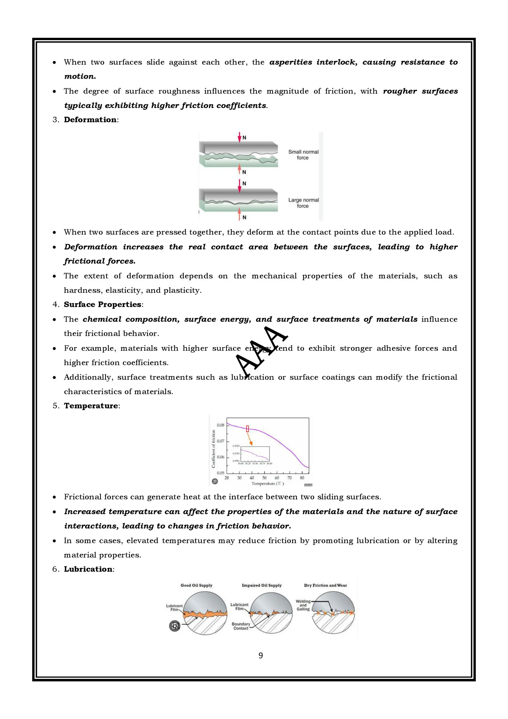CME397 SURFACE ENGINEERING (ANNA UNIVERSITY REGULATION 2021) FULL NOTES