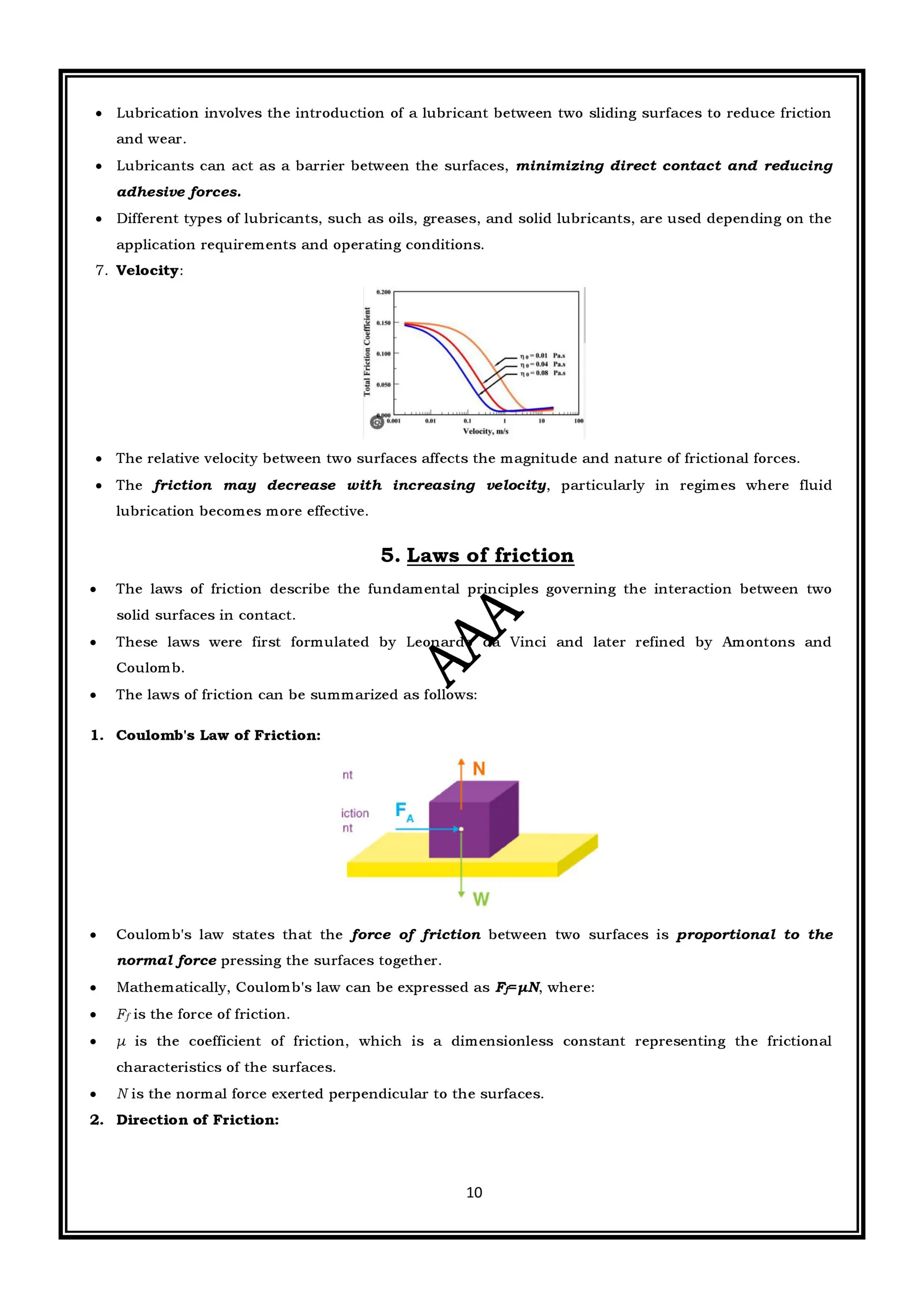 CME397 SURFACE ENGINEERING (ANNA UNIVERSITY REGULATION 2021) FULL NOTES