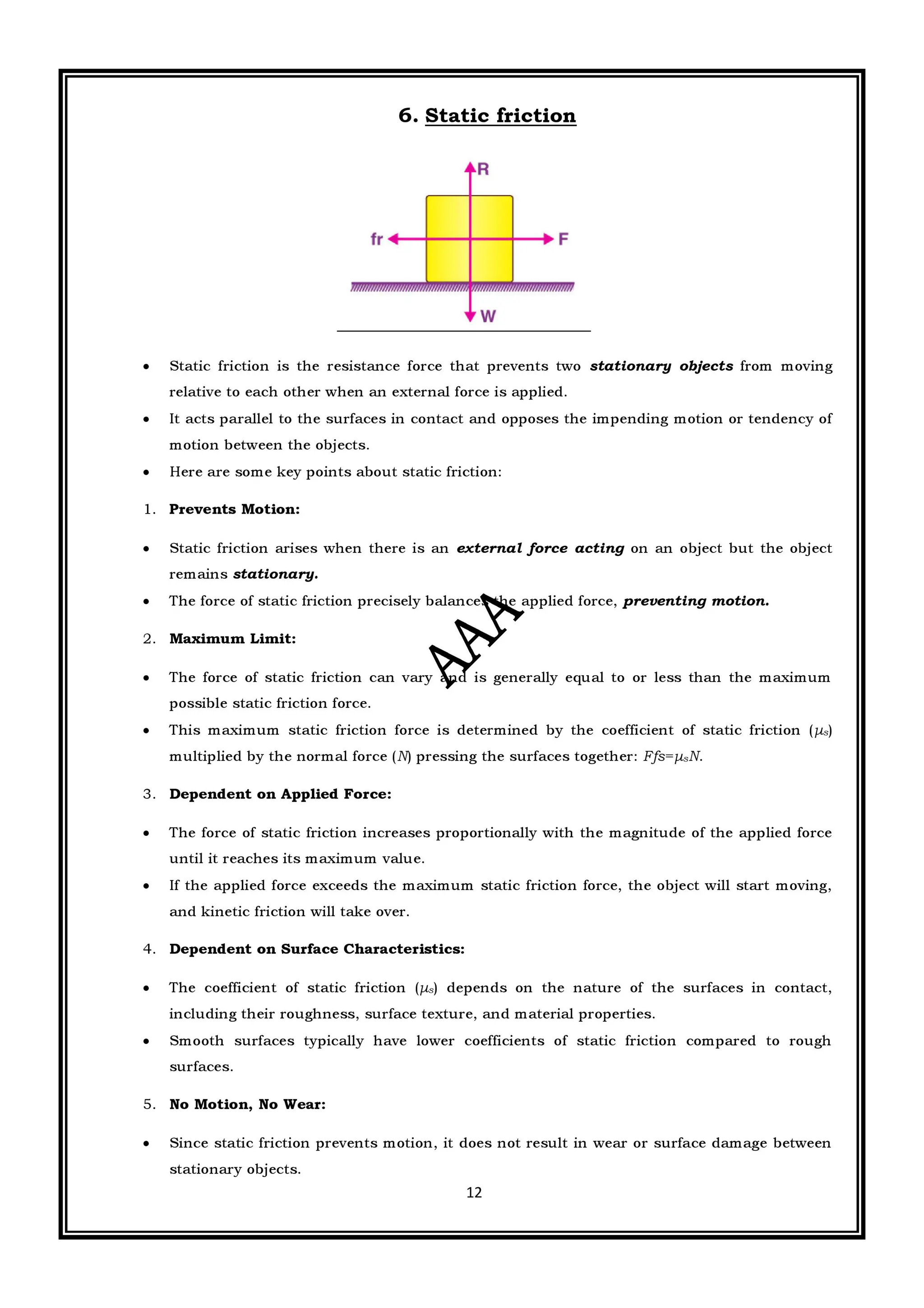 CME397 SURFACE ENGINEERING (ANNA UNIVERSITY REGULATION 2021) FULL NOTES