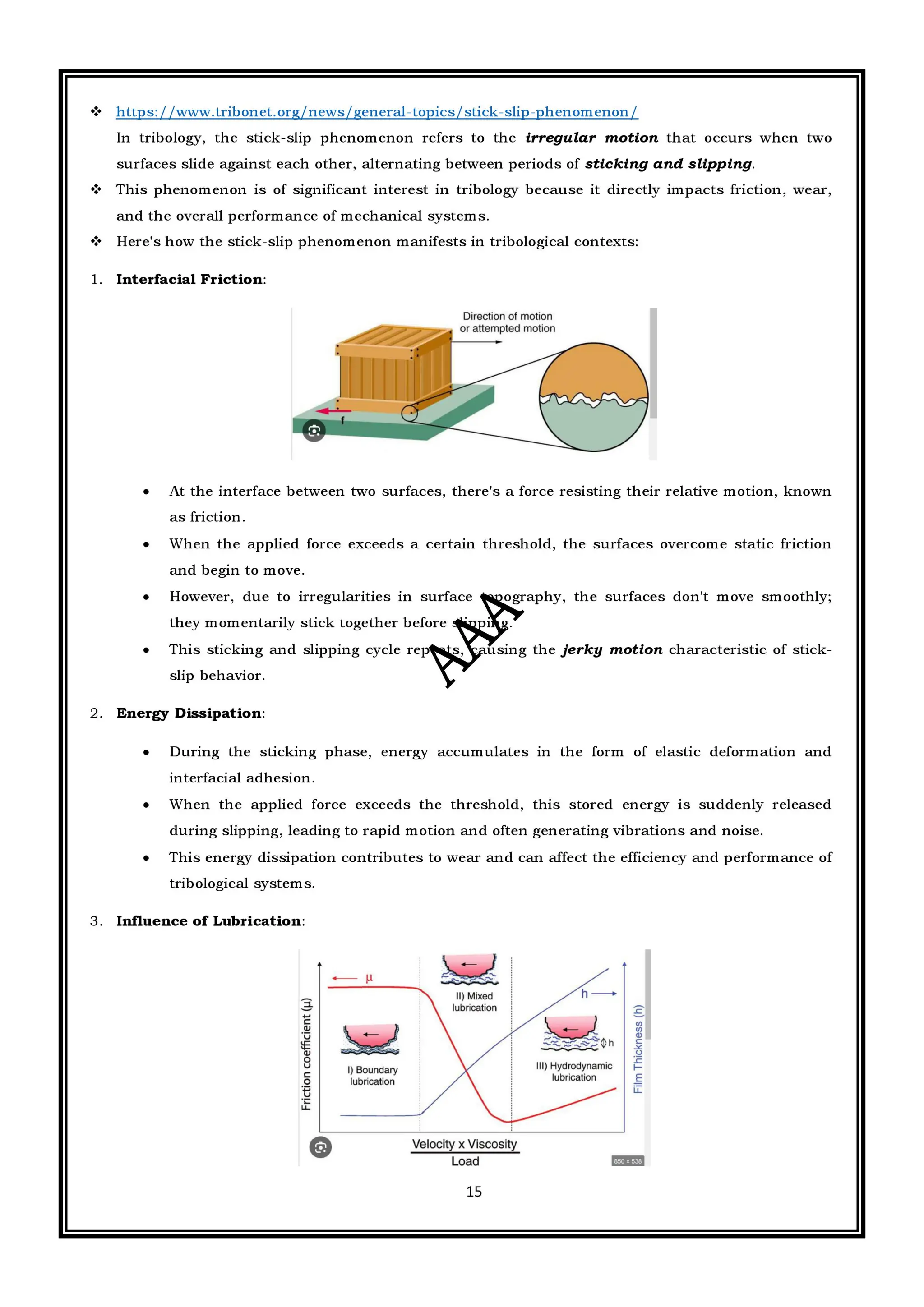 CME397 SURFACE ENGINEERING (ANNA UNIVERSITY REGULATION 2021) FULL NOTES