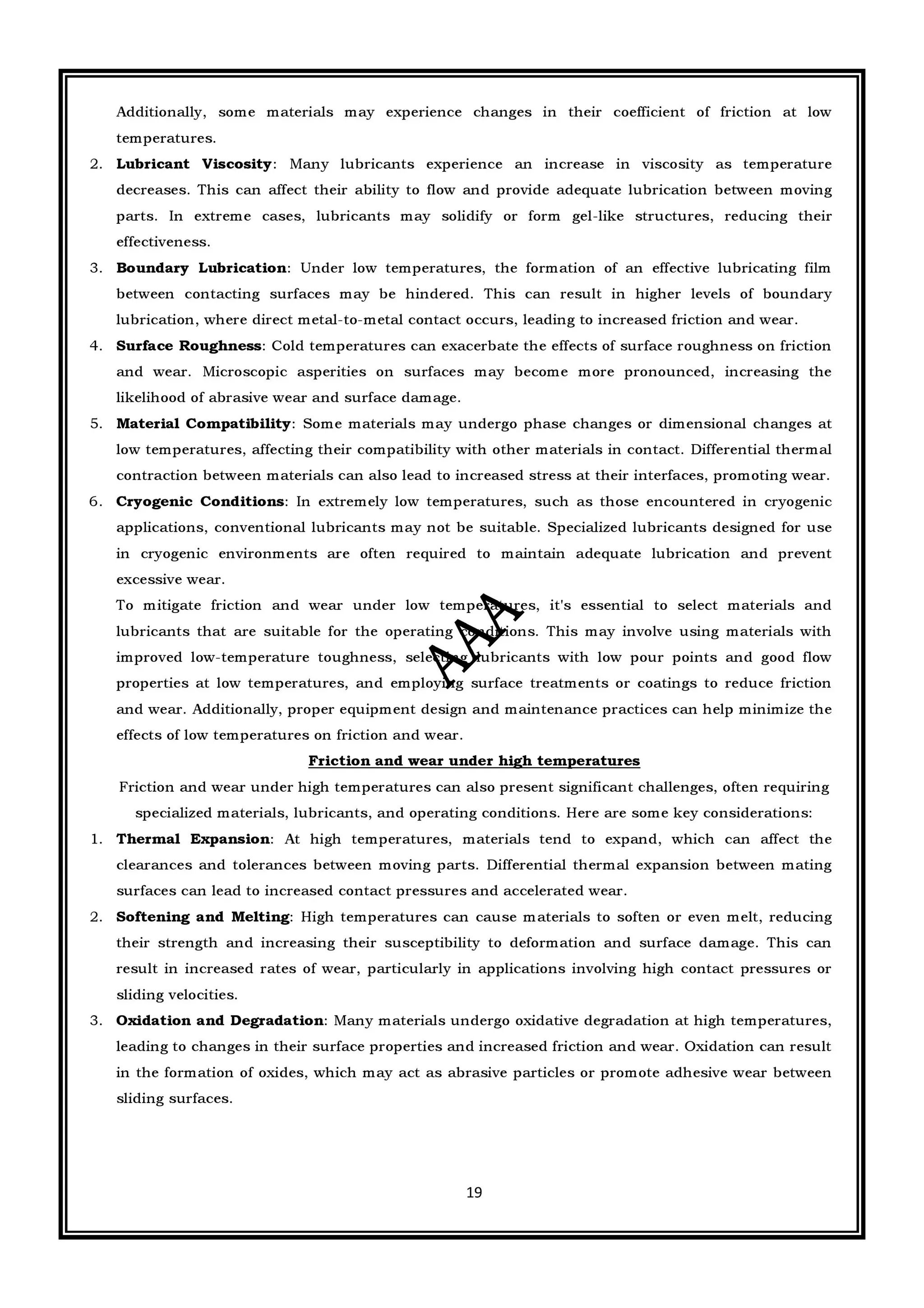 CME397 SURFACE ENGINEERING (ANNA UNIVERSITY REGULATION 2021) FULL NOTES