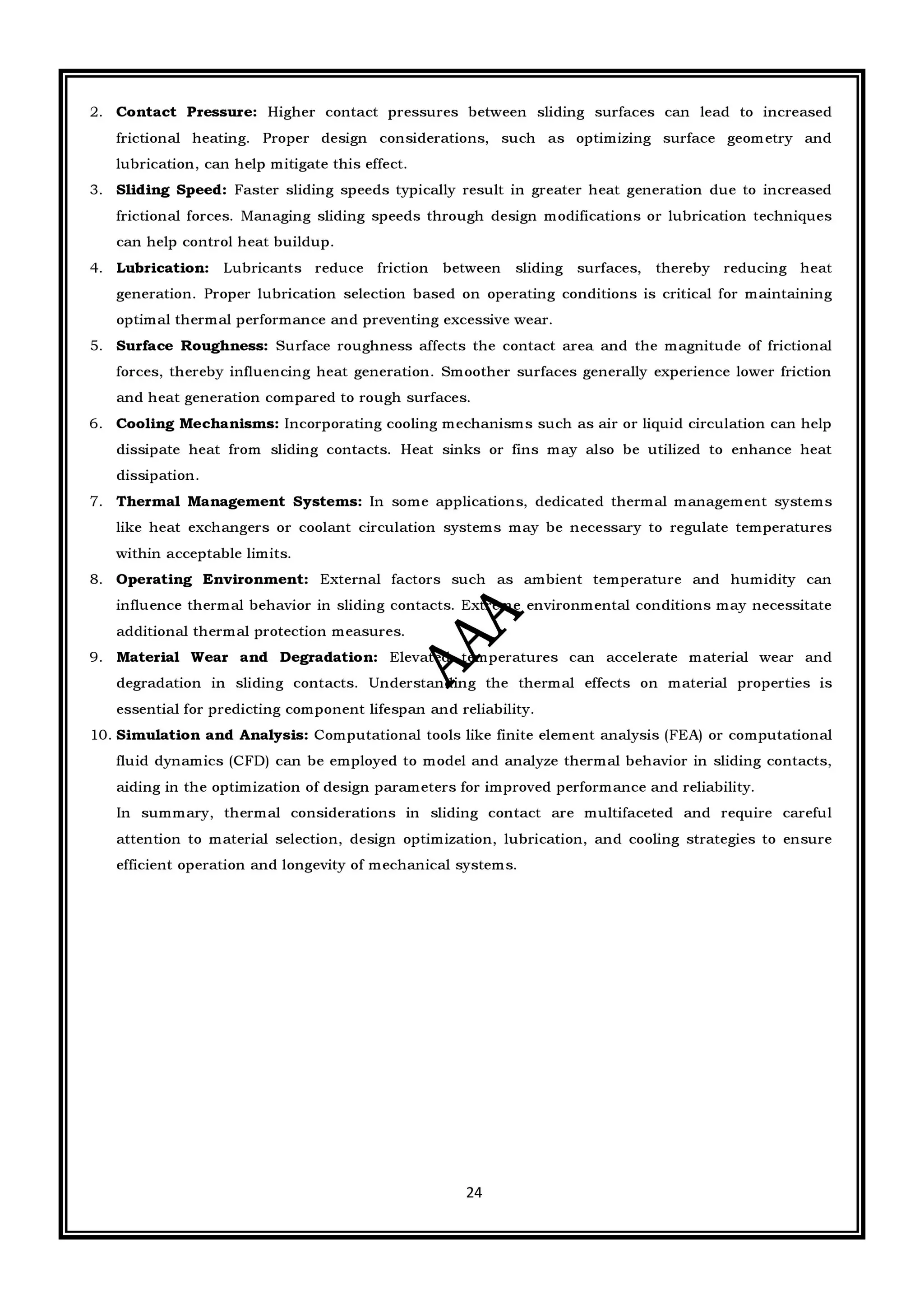 CME397 SURFACE ENGINEERING (ANNA UNIVERSITY REGULATION 2021) FULL NOTES