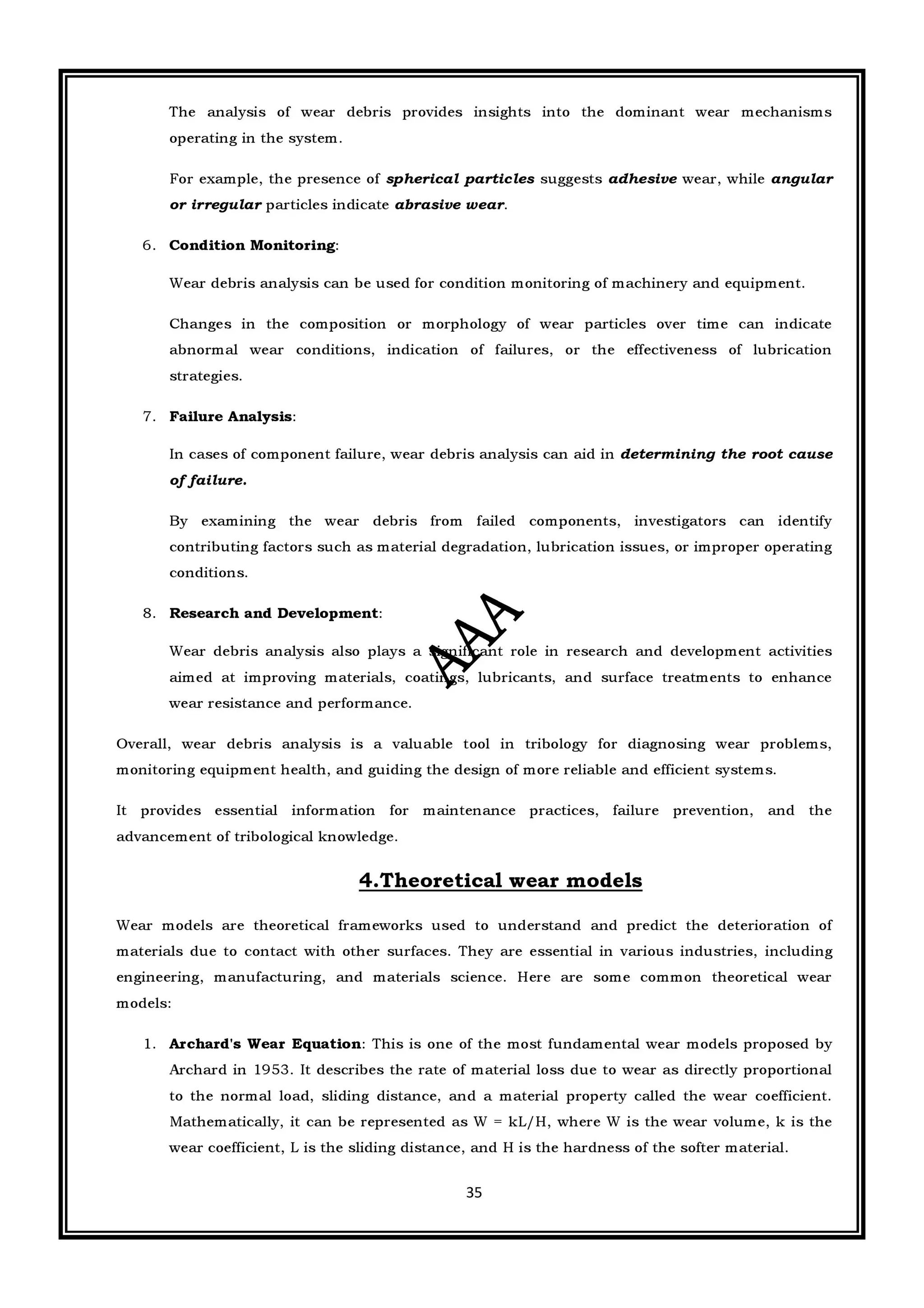 CME397 SURFACE ENGINEERING (ANNA UNIVERSITY REGULATION 2021) FULL NOTES
