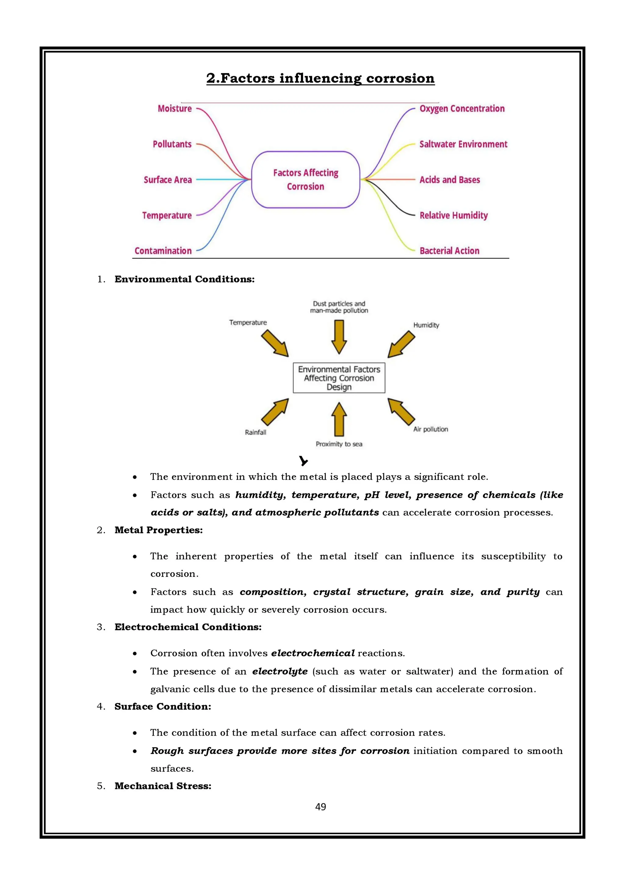 CME397 SURFACE ENGINEERING (ANNA UNIVERSITY REGULATION 2021) FULL NOTES
