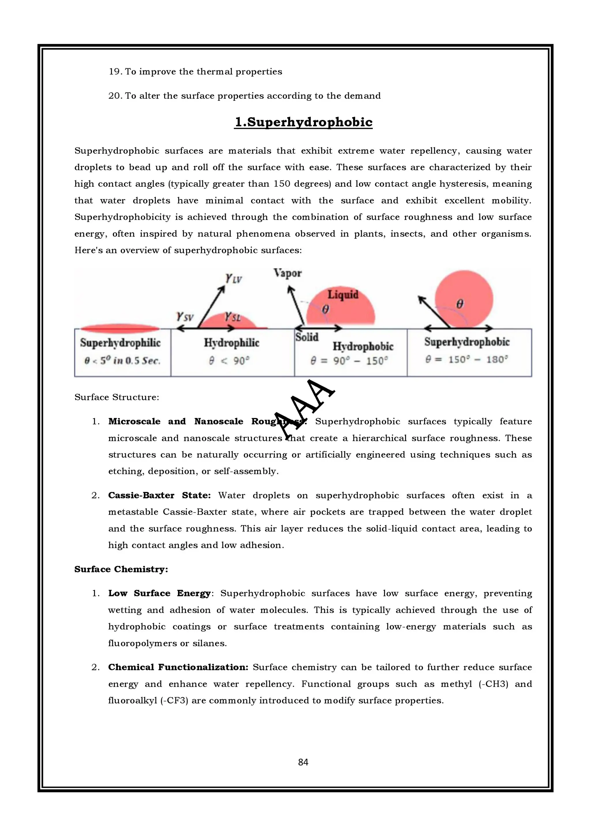 CME397 SURFACE ENGINEERING (ANNA UNIVERSITY REGULATION 2021) FULL NOTES
