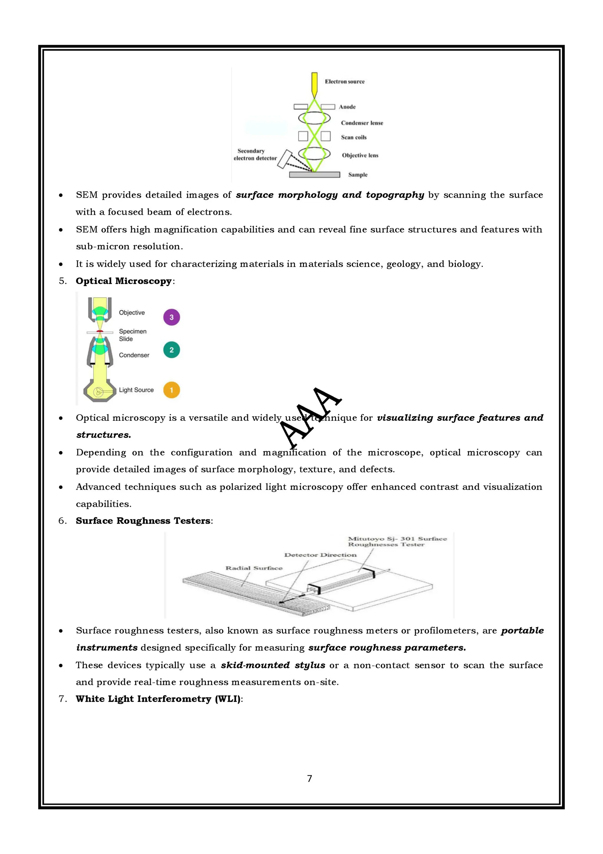 CME397 SURFACE ENGINEERING (ANNA UNIVERSITY REGULATION 2021) FULL NOTES