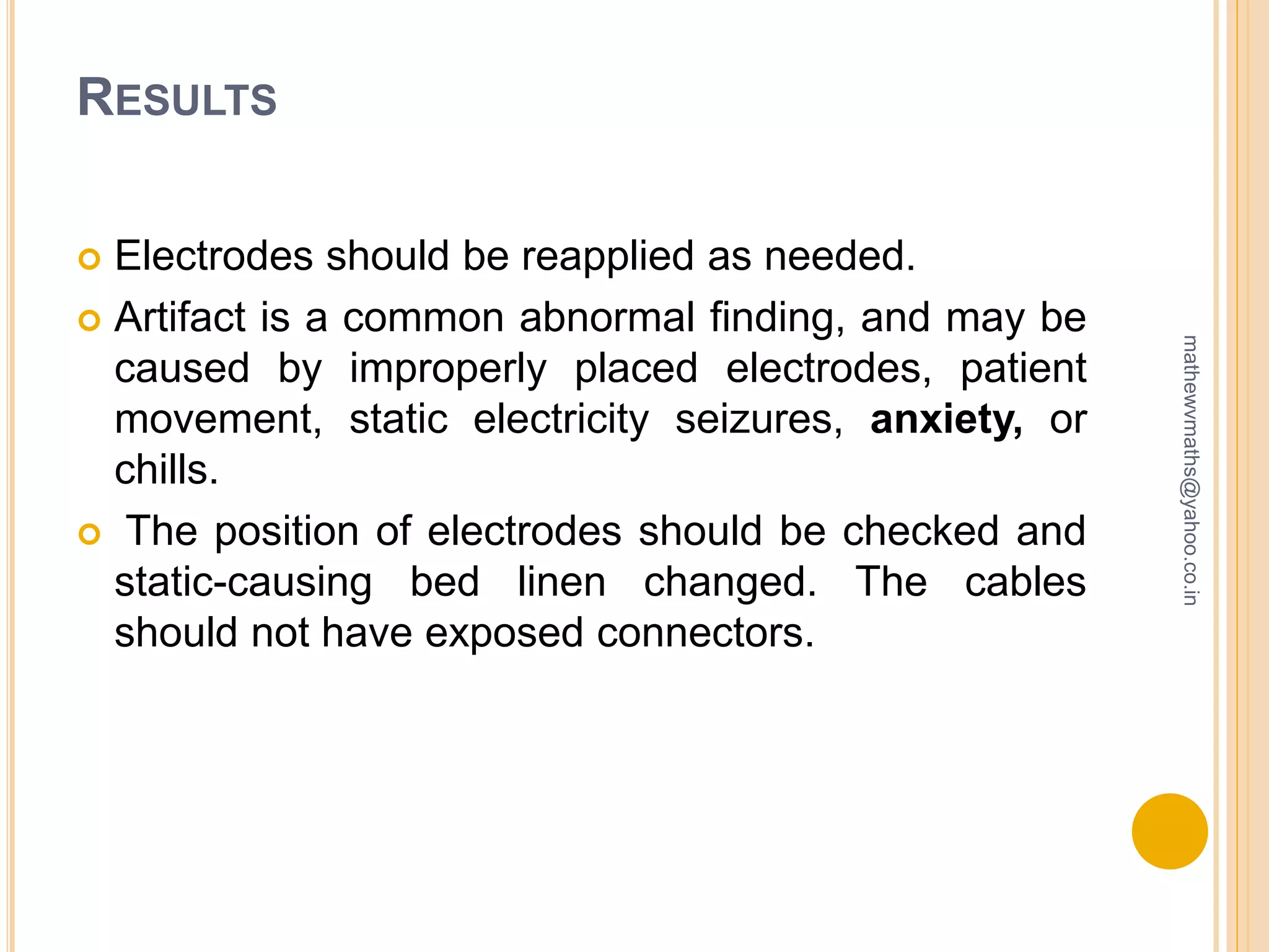 Cardiac monitoring & ECG | PPTX