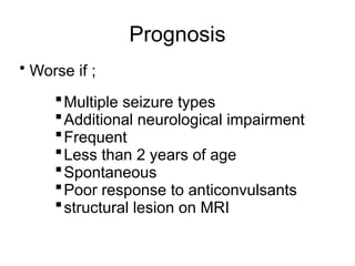 EPILEPSY management and latest trends .. | PPTX
