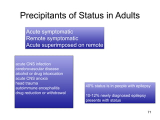 EPILEPSY management and latest trends .. | PPTX