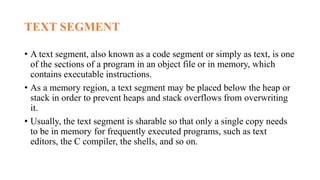 C MEMORY MODEL .pptx