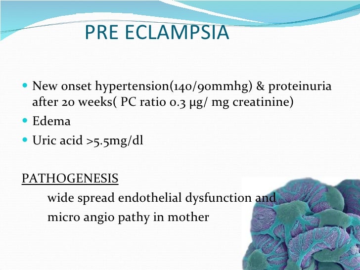 Pregnancy and Renal Disease
