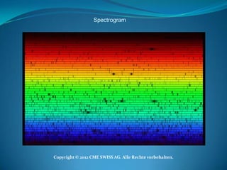 Spectrogram




Copyright © 2012 CME SWISS AG. Alle Rechte vorbehalten.
 