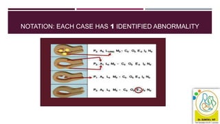 NOTATION: EACH CASE HAS 1 IDENTIFIED ABNORMALITY
 