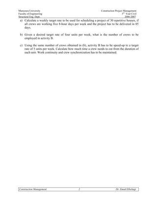 Cm exercise 5 | PDF