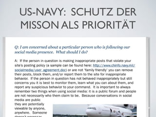 US-NAVY: SCHUTZ DER
MISSON ALS PRIORITÄT

© exantis

D.I. Thomas Broessler

 