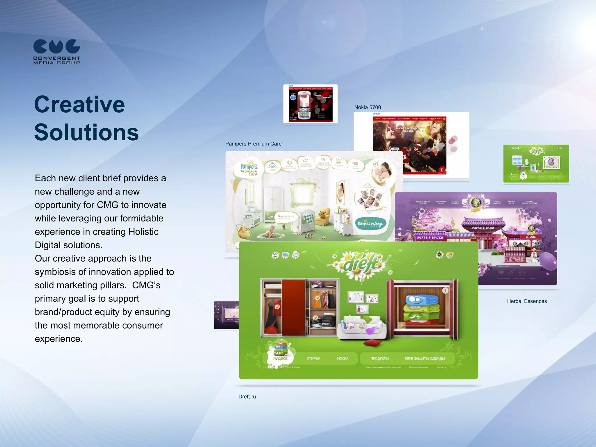 Cmg presentation | PPT | Media Industry | Industries