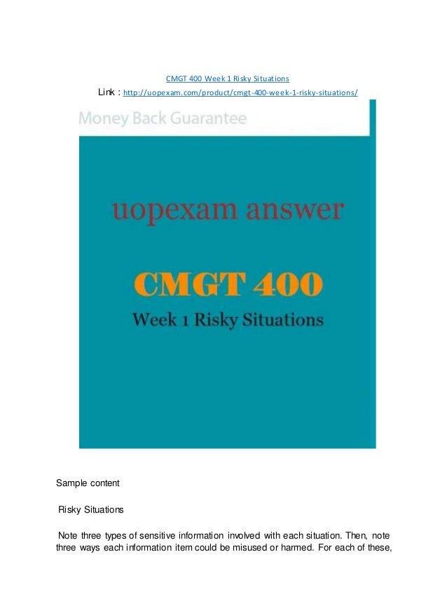 Cmgt 400 week 5 presentation 05 picture