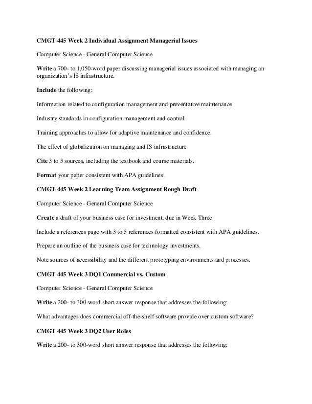 managerial issues associated with managing an Write a 700- to 1,050-word paper discussing managerial issues associated with managing an organization’s is infrastructure include the following: information related to configuration management and preventative maintenanceindustry standards in configuration management and controltraining approaches to allow for adaptive. managerial issues associated with managing an Write a 700- to 1,050-word paper discussing managerial issues associated with managing an organization’s is infrastructure include the following: information related to configuration management and preventative maintenanceindustry standards in configuration management and controltraining approaches to allow for adaptive.