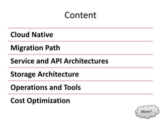 CMG2013 Workshop: Netflix Cloud Native, Capacity, Performance and