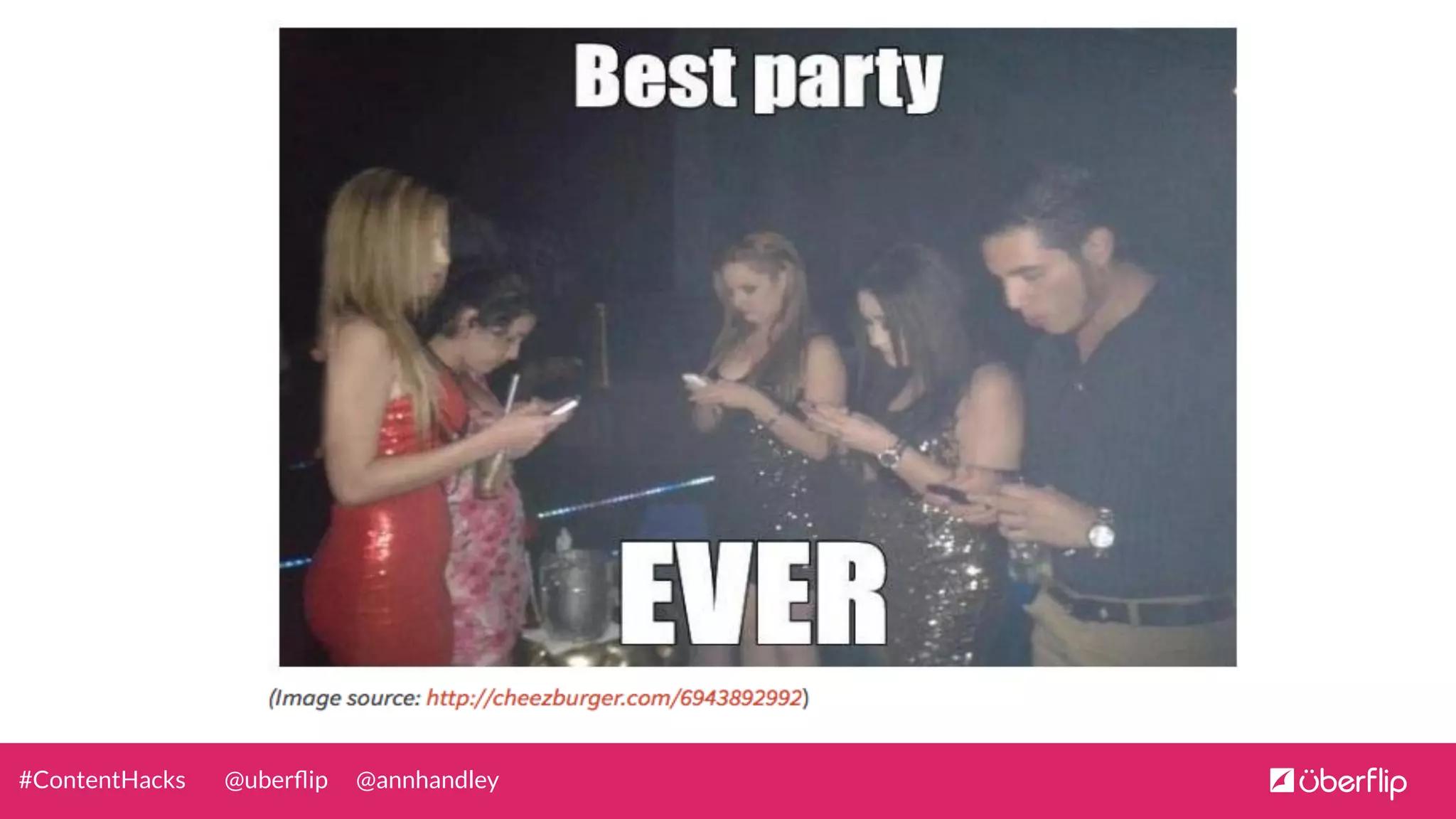 @uberﬂip @annhandley#ContentHacks
 