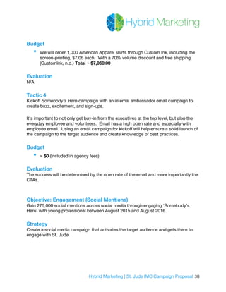 IMC 636: St. Jude Integrated Marketing Campaign