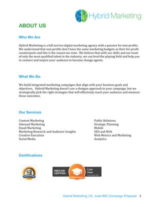 IMC 636: St. Jude Integrated Marketing Campaign
