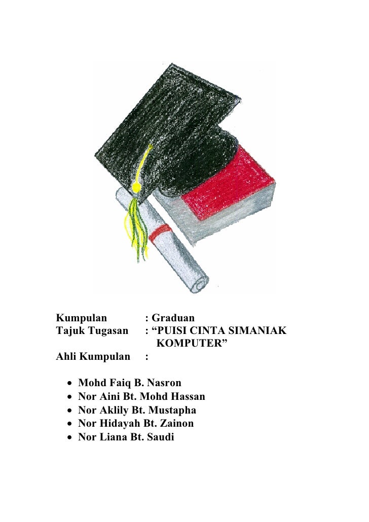 CMH Graduan PUISI CINTA SIMANIAK KOMPUTER CMH Graduan PUISI CINTA SIMANIAK KOMPUTER