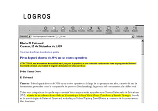 LOGROS
 