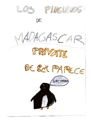 Comic. Pingüinos de Madagascar
