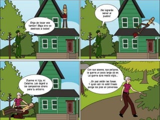 Cómic de la madre coraje